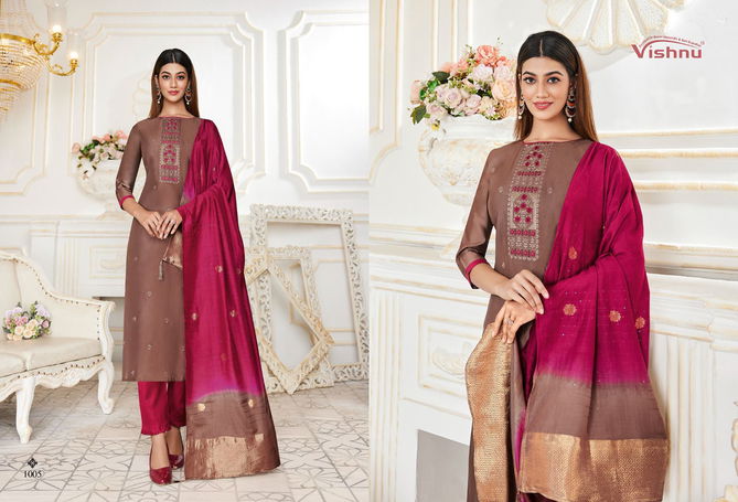 Nivedita By Vishnu Designer Salwar Suit Catalog